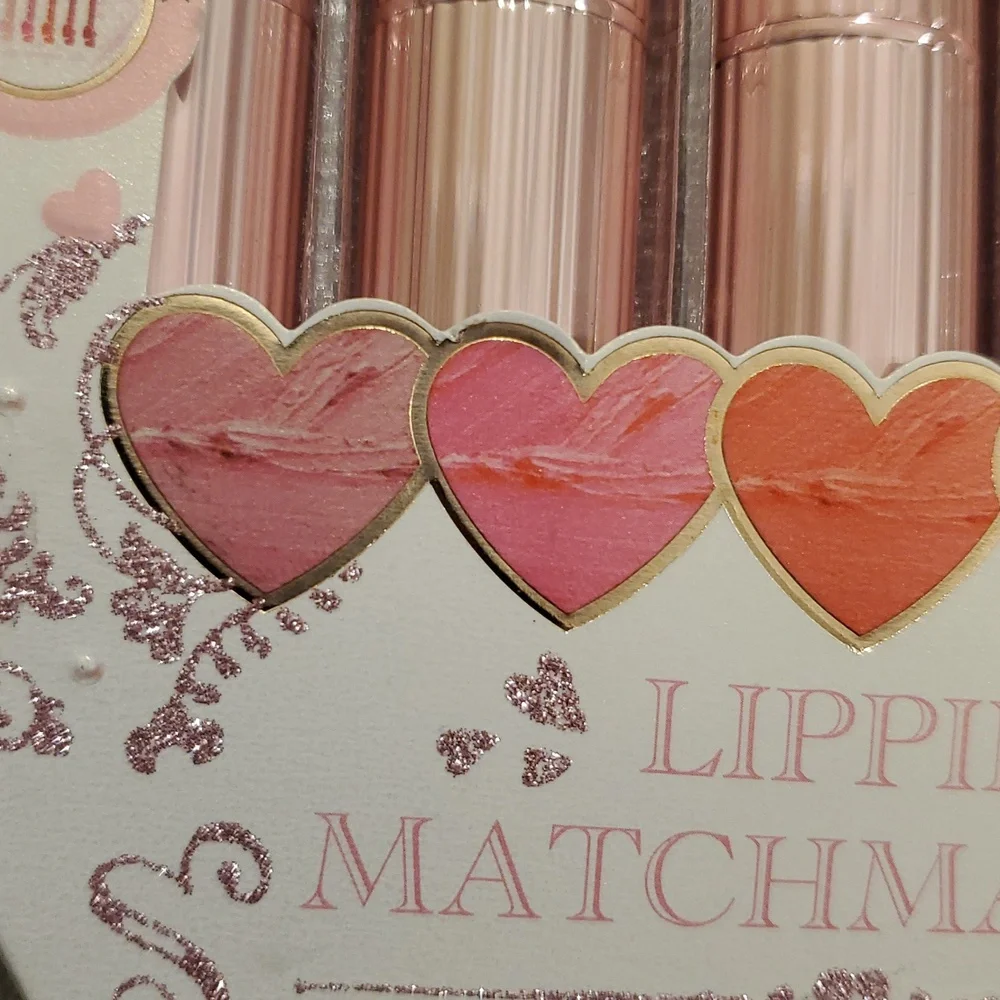 Paris Hilton Lippie Matchmaker Set Of 5 Lipsticks & 5 Lip Liners New